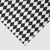 Black Harlequin Tissuepapier (Detail)