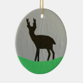 Black Hart-versiering Keramisch Ornament (Rechts)
