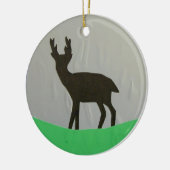 Black Hart-versiering Keramisch Ornament (Links)