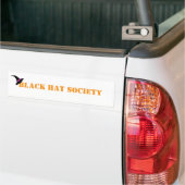 Black Hat Society Halloween Bumpersticker (Op Truck)