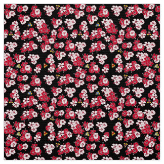 Black Hawaiian Solid Penguins Fabric Stof
