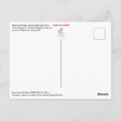 Black Hawk Bridge Briefkaart (Achterkant)