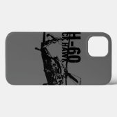 Black Hawk Case-Mate iPhone Case (Achterkant (horizontaal))