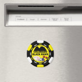 BLACK HAWK COLORADO POKER CHIP MAGNEET (Insitu (Vaatwasser))