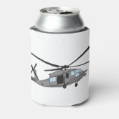 Black Hawk Helikopter Blikjeskoeler (Blikje Achterkant)