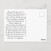 Black Hawk klipper zeilen 1900 Briefkaart (Achterkant)