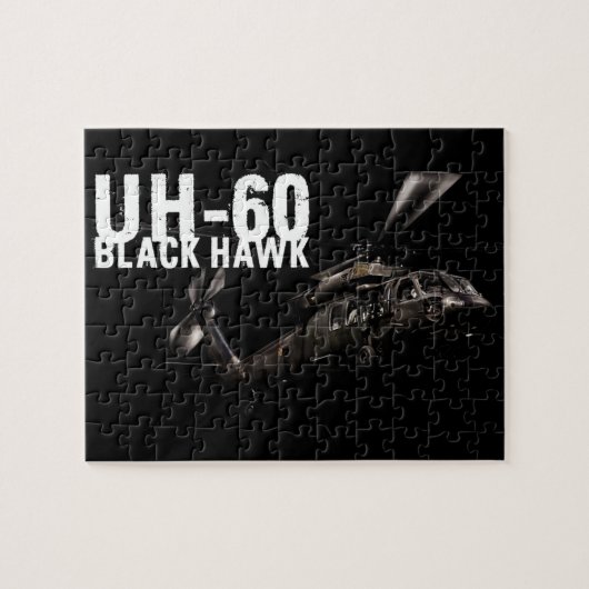 Black Hawk Legpuzzel (Horizontaal)