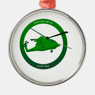 Black Hawk Metalen Ornament