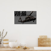 Black Hawk Poster (Keuken)