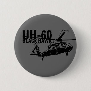 Black Hawk Ronde Button 5,7 Cm
