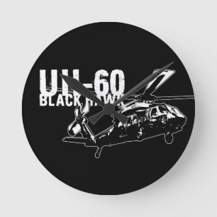 Black Hawk Ronde Klok