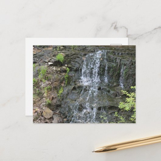 Black Hawk Springs bij Burlington, Iowa Briefkaart (Voorkant / Achterkant in situ)