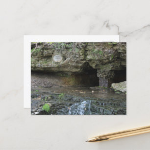 Black Hawk Springs Burlington, Iowa Briefkaart