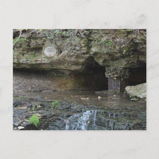 Black Hawk Springs Burlington, Iowa Briefkaart (Voorkant)