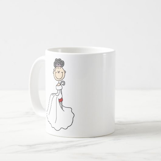 Black Hazard Bride Mok (Voorkant links)