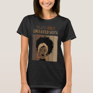 Black HBCU opgeleid historisch zwarte Colleges Uni T-shirt
