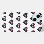 Black Heart Liefde Slogan Case-Mate iPhone Case (Achterkant (horizontaal))