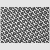 Black Heart Love Notes Grief Tissuepapier (Voorkant)