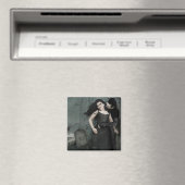 Black Heart Romance Magneet (Insitu (Vaatwasser))