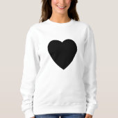 Black Heart Sweatshirt (Voorkant)