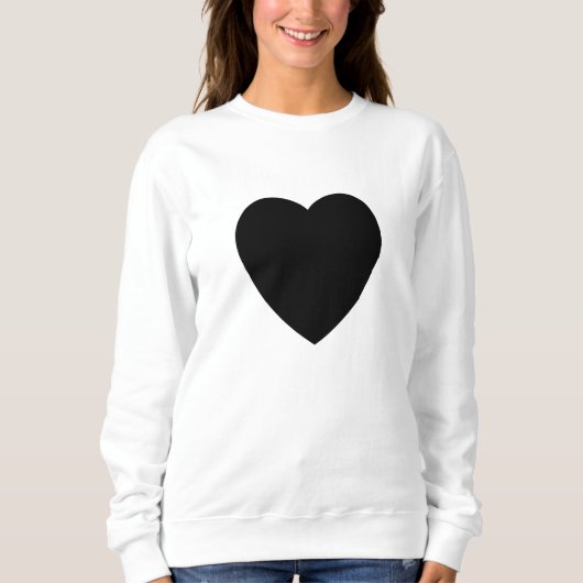 Black Heart Sweatshirt (Voorkant)