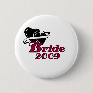 Black Hearts Bride 2009 Ronde Button 5,7 Cm