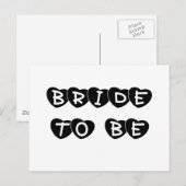 Black Hearts bruid om te zijn Briefkaart (Voorkant / Achterkant)