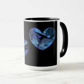 Black Hearts Cup Mok (Voorkant rechts)