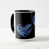 Black Hearts Cup Mok (Voorkant links)