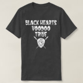 Black Hearts Voodoo Tribe Shield 249 T-shirt (Design voorkant)