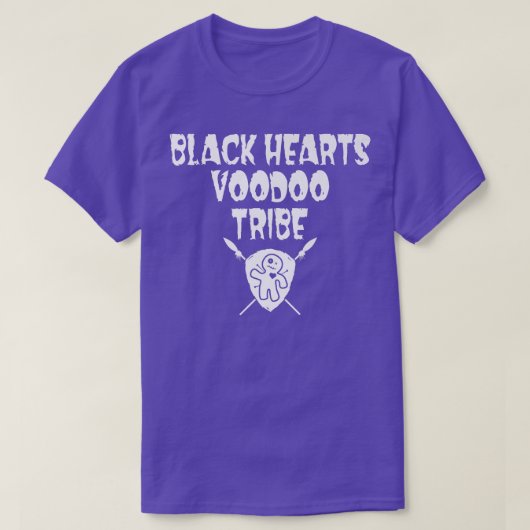 Black Hearts Voodoo Tribe Shield 249 T-shirt (Design voorkant)