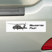 Black Helikopter Sticker (Op auto)