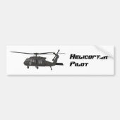 Black Helikopter Sticker (Voorkant)