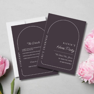 Black Hens Party Invitation Routebeschrijving Sjab Kaart