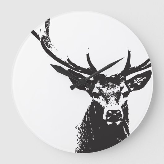 Black herder ı Wall klok (Voorkant)