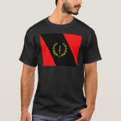 BLACK HERITAGE FLAG T-SHIRT (Voorkant)