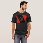 BLACK HERITAGE FLAG T-SHIRT (Voorkant volledig)