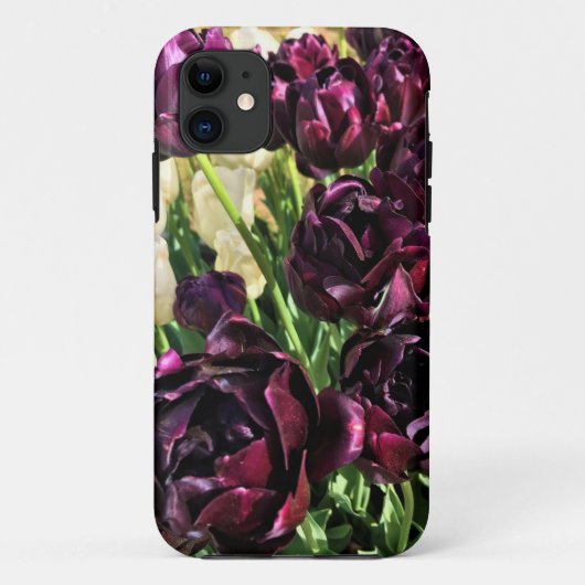 Black Hero Tulips, Oregon Case-Mate iPhone Case (Achterkant)