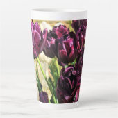 Black Hero Tulips, Oregon Latte Mok (Voorkant)