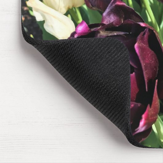 Black Hero Tulips, Oregon Muismat (Hoek)