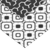 Black Hexagon Maze Tafelkleed (Gekanteld)