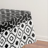 Black Hexagon Maze Tafelkleed (Voorbeeld)
