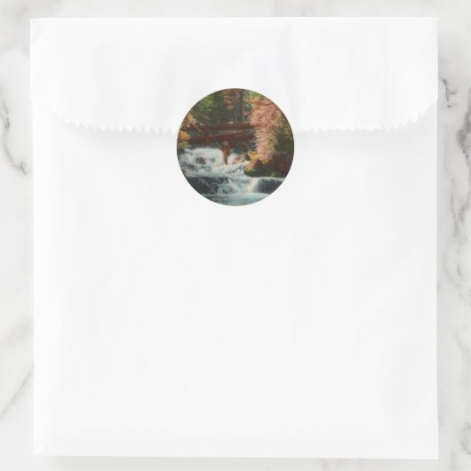 Black Hills Fisherman Sticker (Tas)