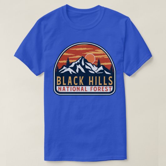 Black Hills National Forest 3 T-shirt (Design voorkant)