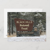 Black Hills National Forest Briefkaart (Voorkant / Achterkant)