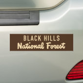 Black Hills National Forest Bumpersticker (Op auto)