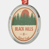 Black Hills National Forest Metalen Ornament (Links)