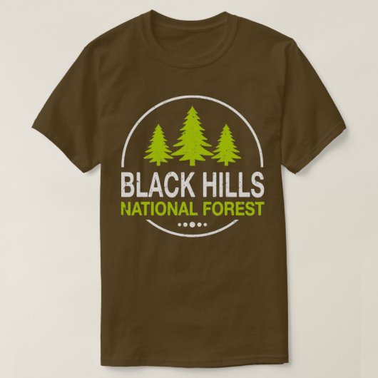 Black Hills National Forest T-shirt (Design voorkant)