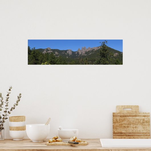 Black Hills Panoramic 53 Poster (Keuken)