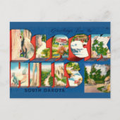  Black Hills SD Groet Briefkaart (Voorkant)